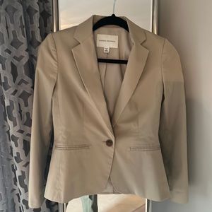 Banana Republic- Khaki Fitted Blazer - Size 0